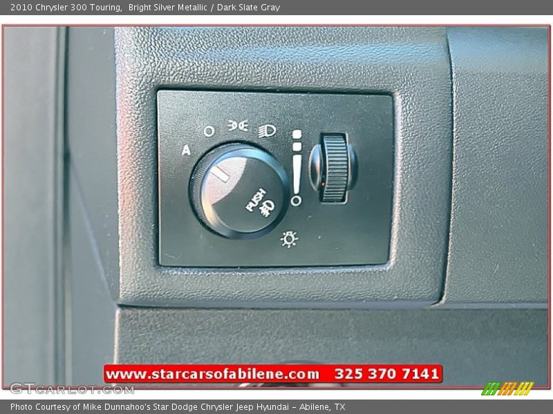 Bright Silver Metallic / Dark Slate Gray 2010 Chrysler 300 Touring