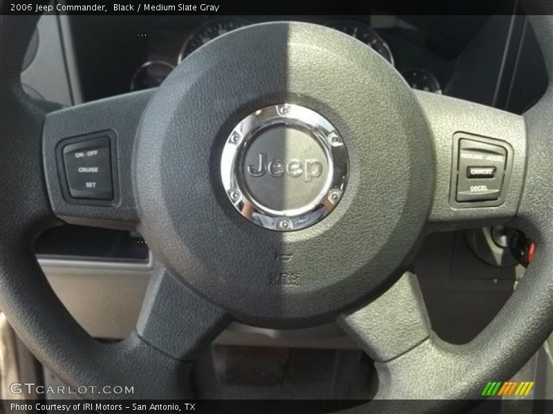 Black / Medium Slate Gray 2006 Jeep Commander