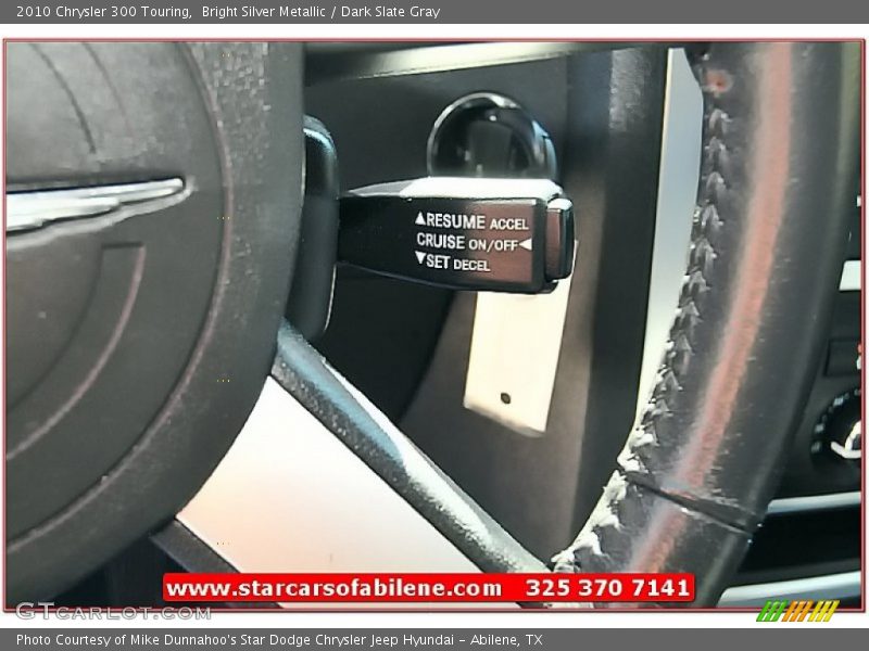 Bright Silver Metallic / Dark Slate Gray 2010 Chrysler 300 Touring