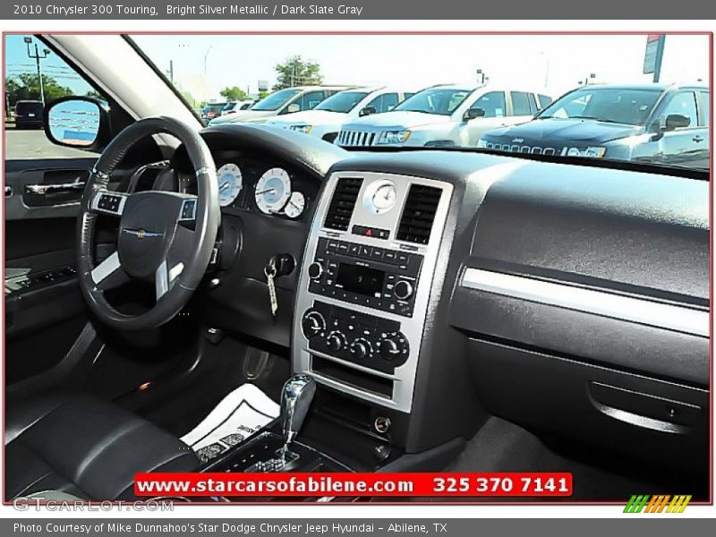 Bright Silver Metallic / Dark Slate Gray 2010 Chrysler 300 Touring