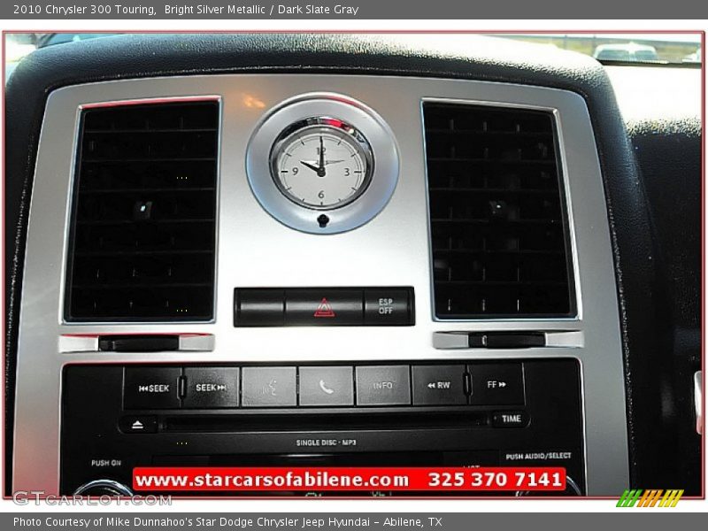 Bright Silver Metallic / Dark Slate Gray 2010 Chrysler 300 Touring