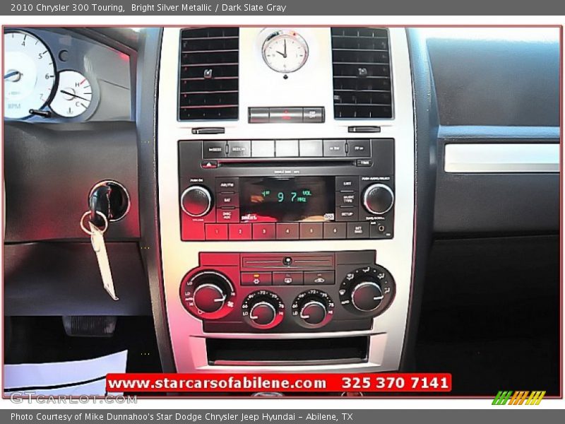 Bright Silver Metallic / Dark Slate Gray 2010 Chrysler 300 Touring