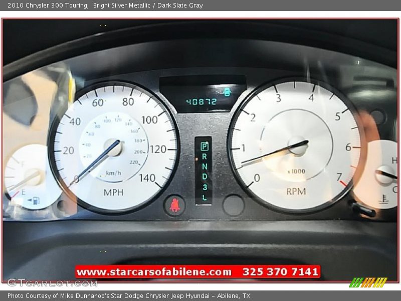 Bright Silver Metallic / Dark Slate Gray 2010 Chrysler 300 Touring