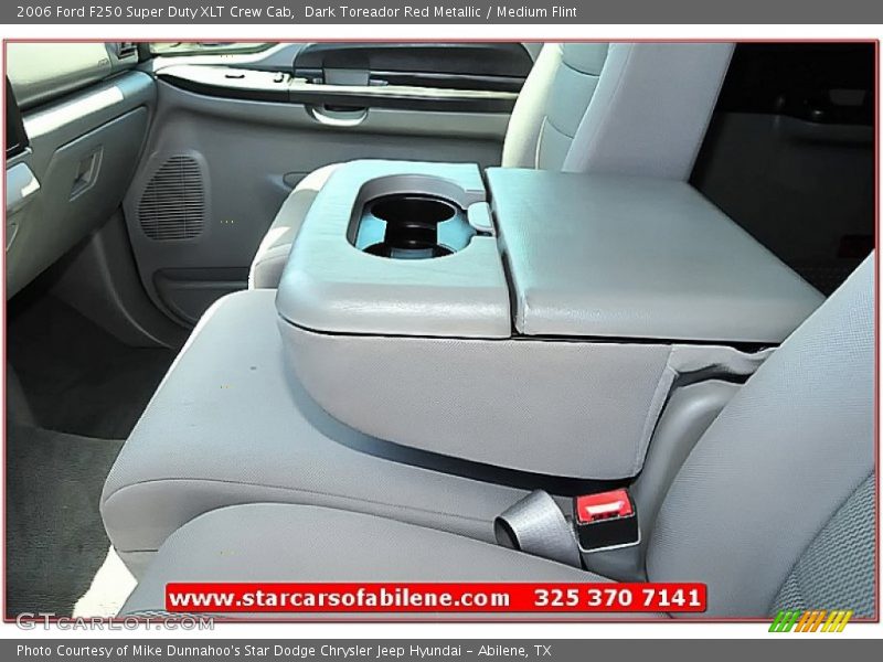 Dark Toreador Red Metallic / Medium Flint 2006 Ford F250 Super Duty XLT Crew Cab