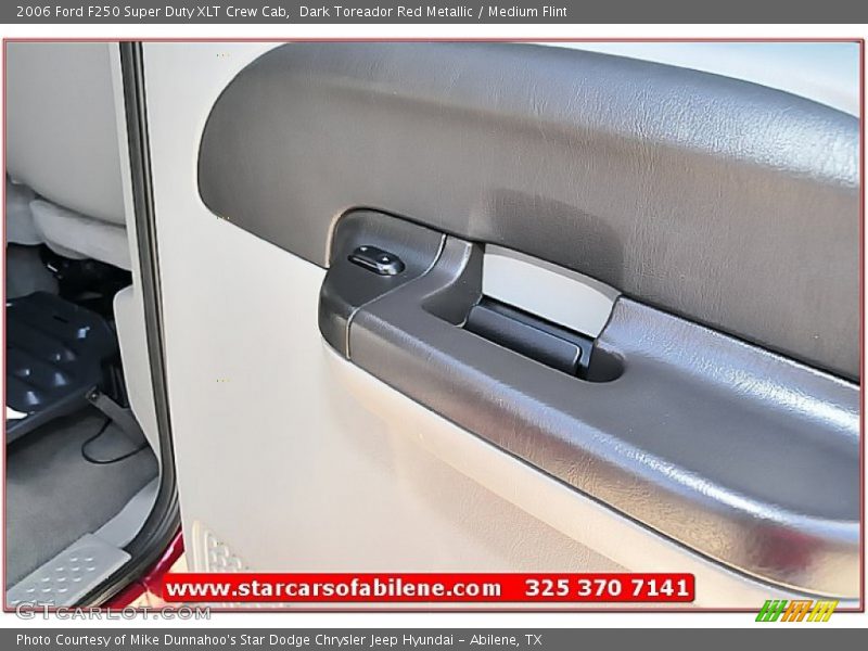 Dark Toreador Red Metallic / Medium Flint 2006 Ford F250 Super Duty XLT Crew Cab