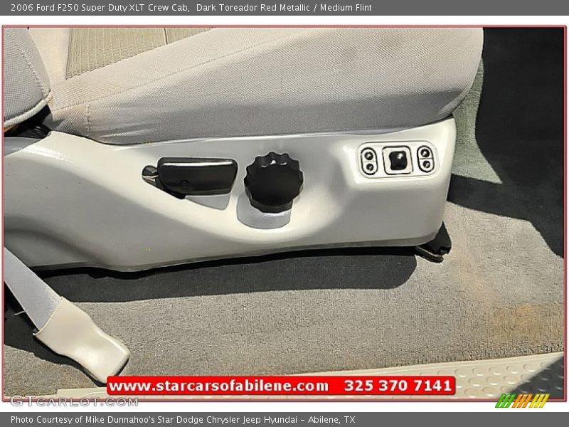 Dark Toreador Red Metallic / Medium Flint 2006 Ford F250 Super Duty XLT Crew Cab