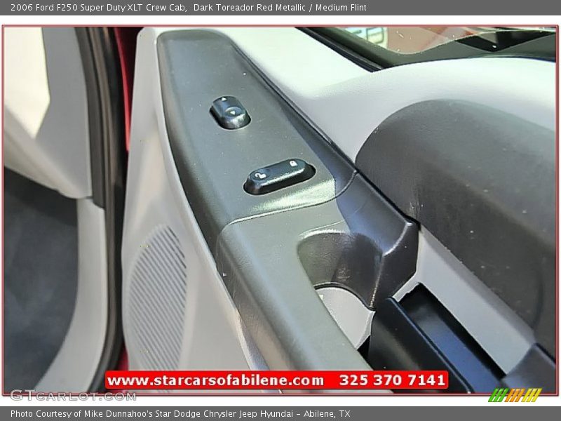 Dark Toreador Red Metallic / Medium Flint 2006 Ford F250 Super Duty XLT Crew Cab