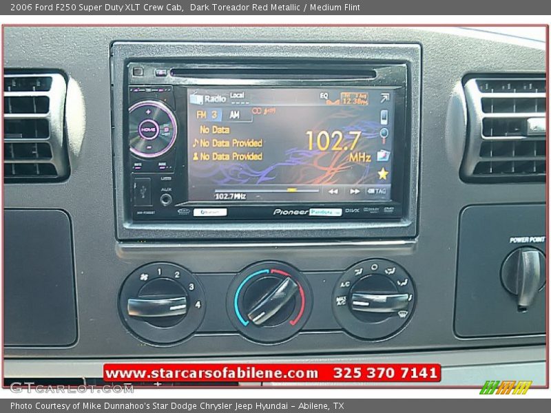 Dark Toreador Red Metallic / Medium Flint 2006 Ford F250 Super Duty XLT Crew Cab