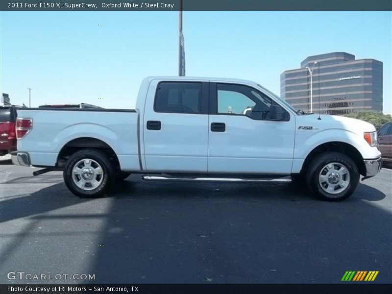 Oxford White / Steel Gray 2011 Ford F150 XL SuperCrew