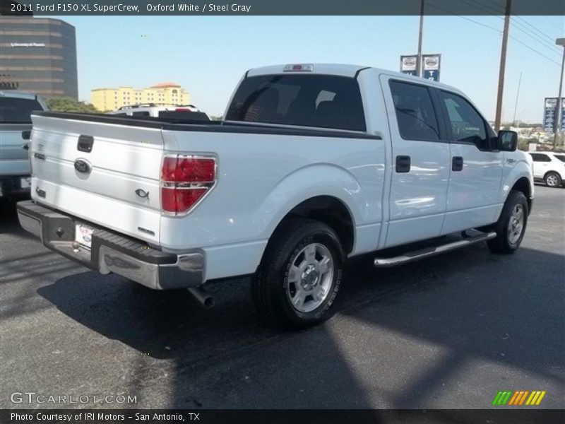 Oxford White / Steel Gray 2011 Ford F150 XL SuperCrew