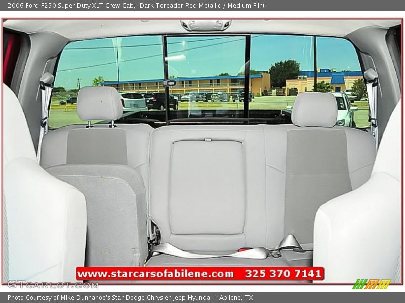Dark Toreador Red Metallic / Medium Flint 2006 Ford F250 Super Duty XLT Crew Cab
