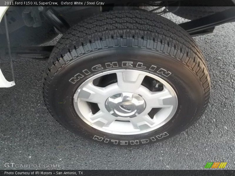 Oxford White / Steel Gray 2011 Ford F150 XL SuperCrew