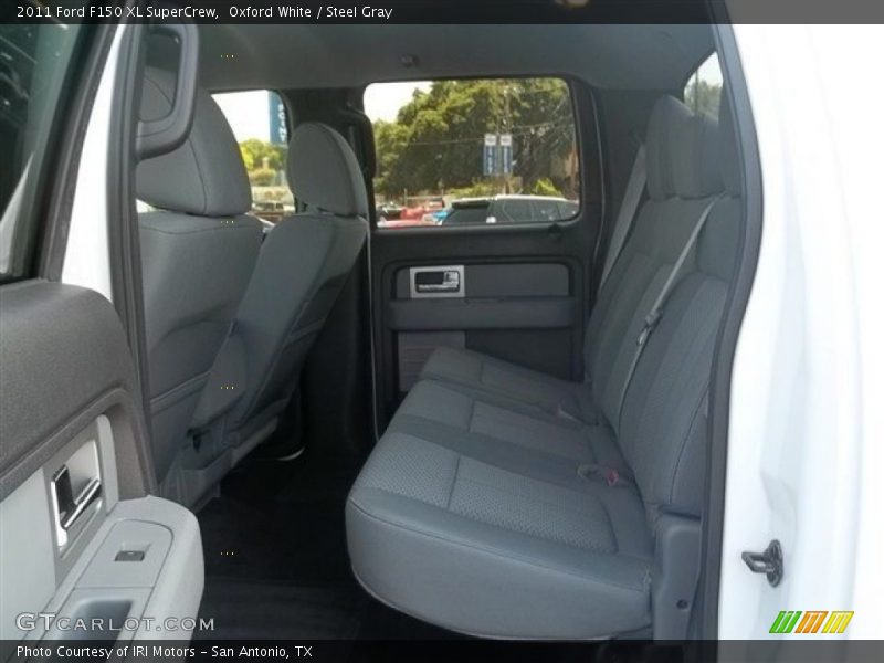 Oxford White / Steel Gray 2011 Ford F150 XL SuperCrew