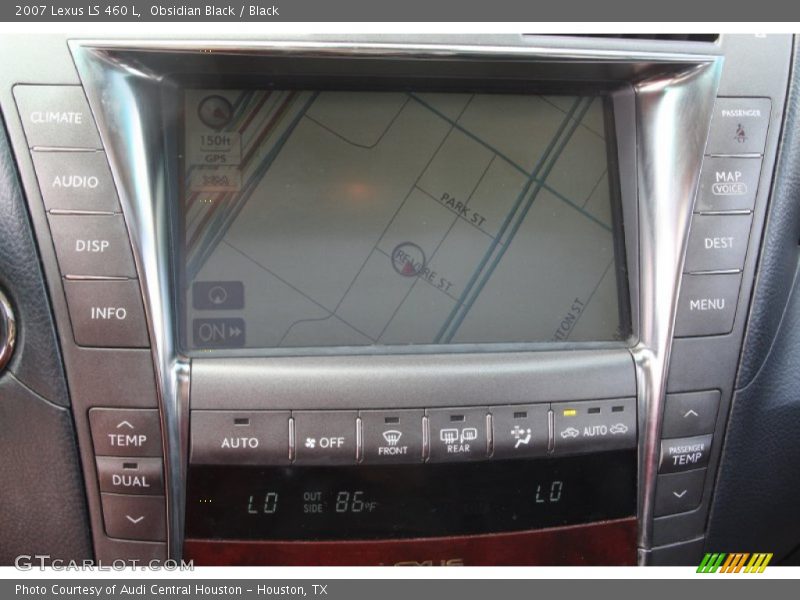 Obsidian Black / Black 2007 Lexus LS 460 L