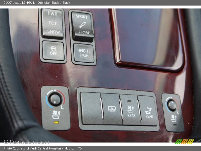 Obsidian Black / Black 2007 Lexus LS 460 L