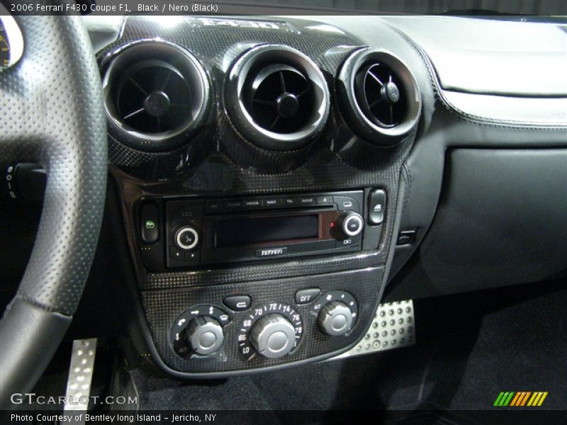 2006 Ferrari F430 Coupe F1, Black / Black, Front Console - 2006 Ferrari F430 Coupe F1