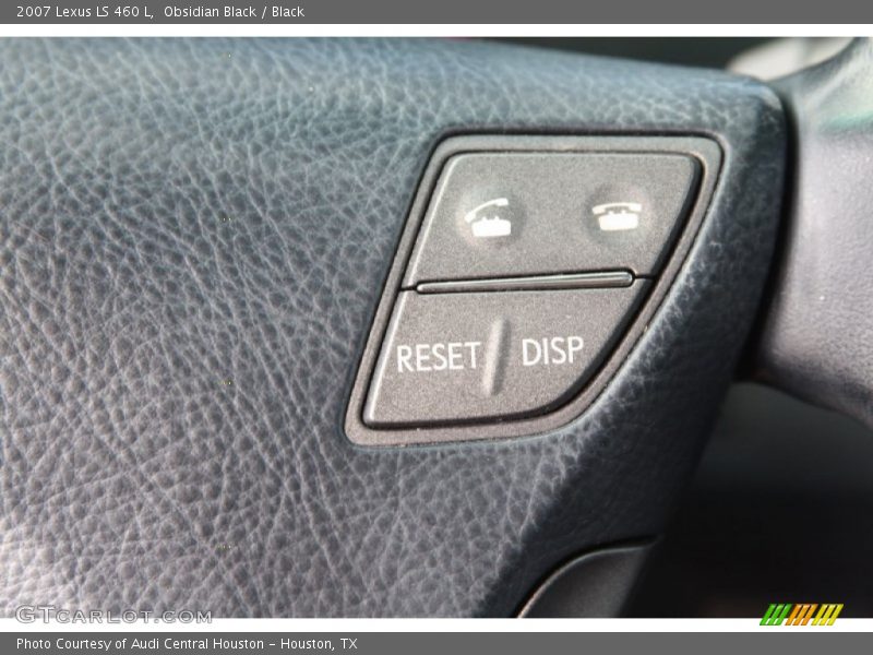 Obsidian Black / Black 2007 Lexus LS 460 L