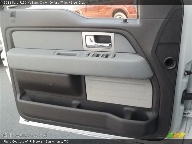 Oxford White / Steel Gray 2011 Ford F150 XL SuperCrew