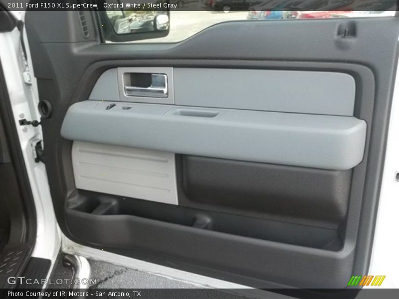 Oxford White / Steel Gray 2011 Ford F150 XL SuperCrew