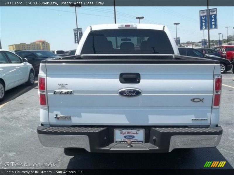 Oxford White / Steel Gray 2011 Ford F150 XL SuperCrew