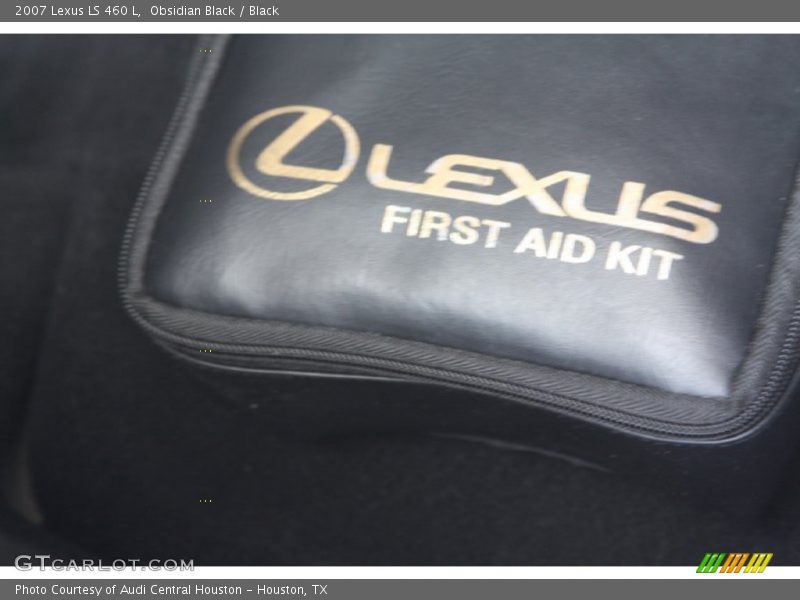 Obsidian Black / Black 2007 Lexus LS 460 L