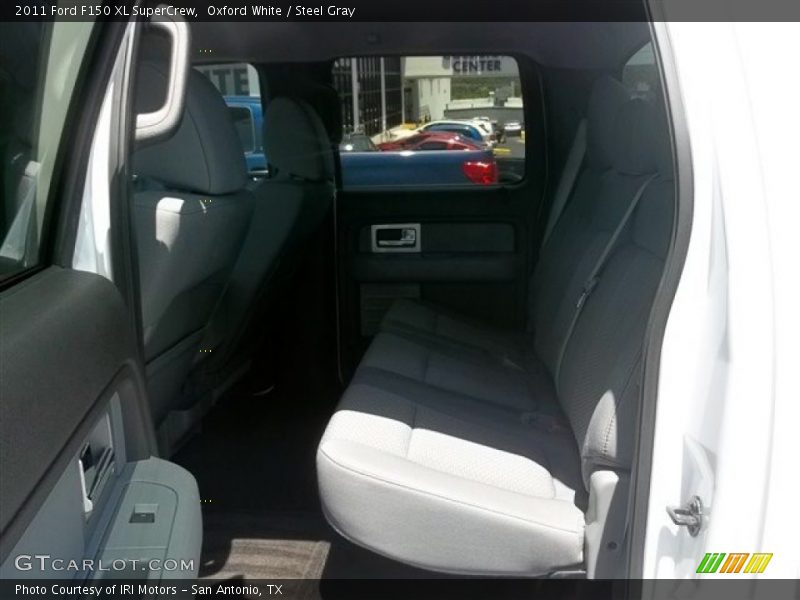 Oxford White / Steel Gray 2011 Ford F150 XL SuperCrew