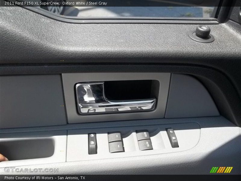 Oxford White / Steel Gray 2011 Ford F150 XL SuperCrew