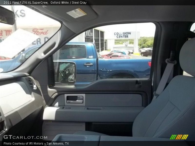 Oxford White / Steel Gray 2011 Ford F150 XL SuperCrew