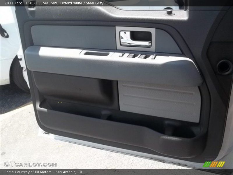 Oxford White / Steel Gray 2011 Ford F150 XL SuperCrew