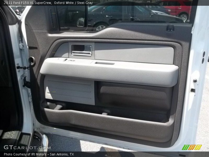 Oxford White / Steel Gray 2011 Ford F150 XL SuperCrew