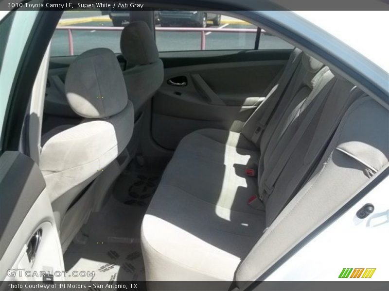 Super White / Ash Gray 2010 Toyota Camry LE
