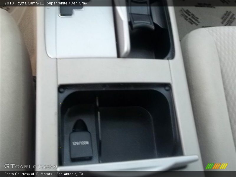 Super White / Ash Gray 2010 Toyota Camry LE
