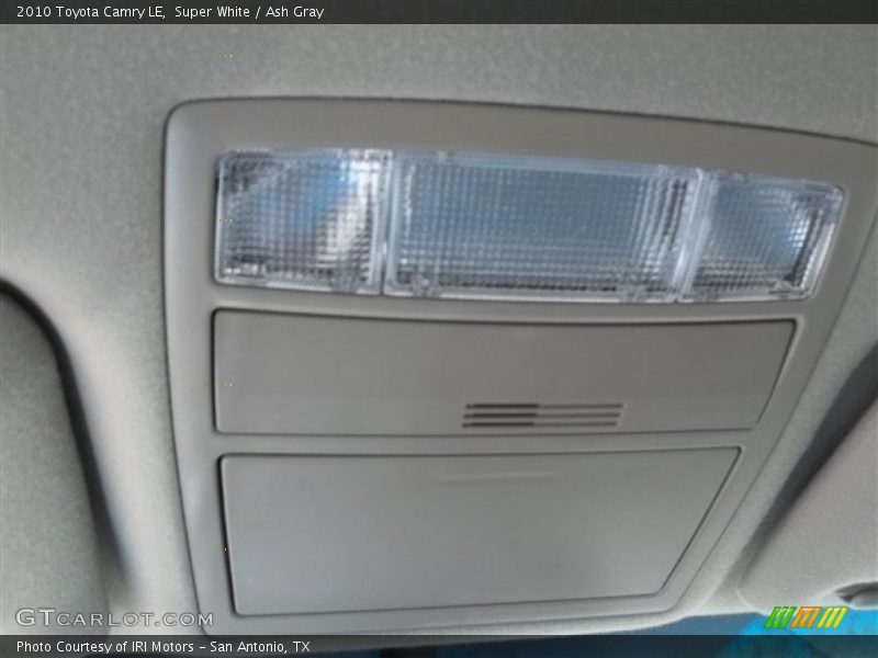 Super White / Ash Gray 2010 Toyota Camry LE