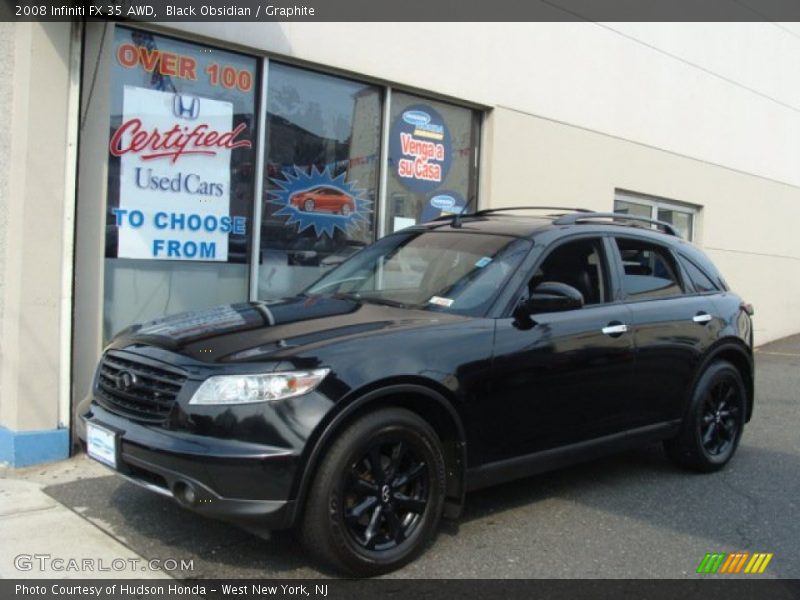 Black Obsidian / Graphite 2008 Infiniti FX 35 AWD