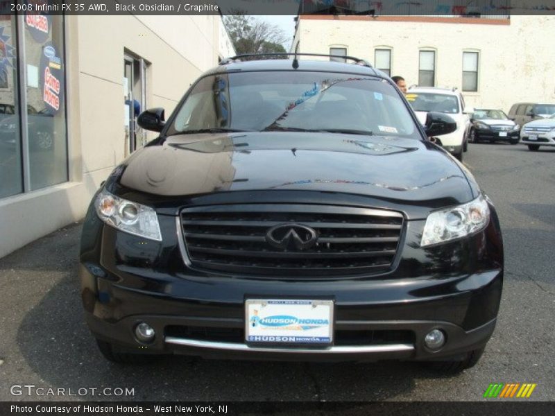 Black Obsidian / Graphite 2008 Infiniti FX 35 AWD
