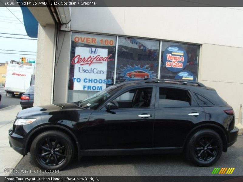 Black Obsidian / Graphite 2008 Infiniti FX 35 AWD