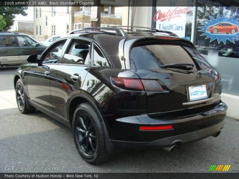 Black Obsidian / Graphite 2008 Infiniti FX 35 AWD