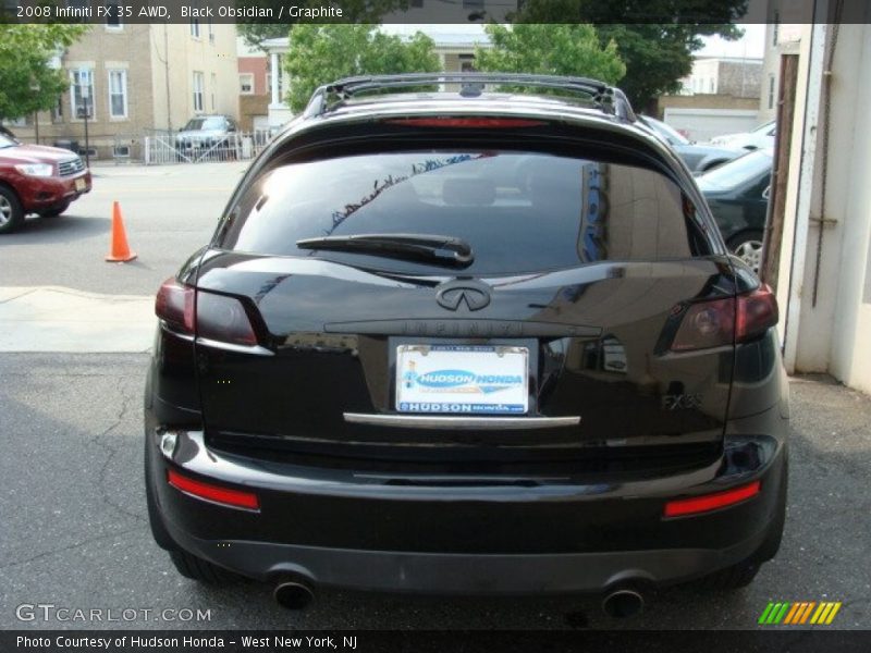Black Obsidian / Graphite 2008 Infiniti FX 35 AWD