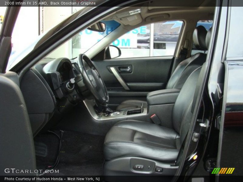 Black Obsidian / Graphite 2008 Infiniti FX 35 AWD