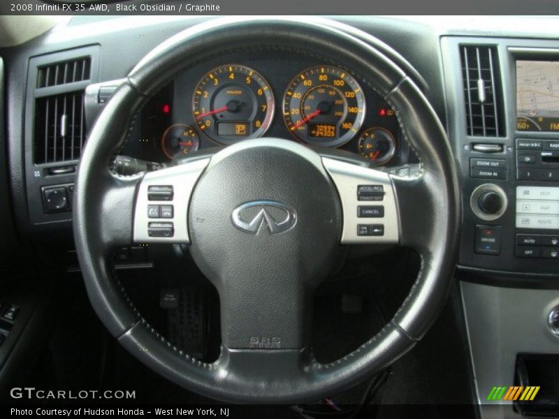 Black Obsidian / Graphite 2008 Infiniti FX 35 AWD