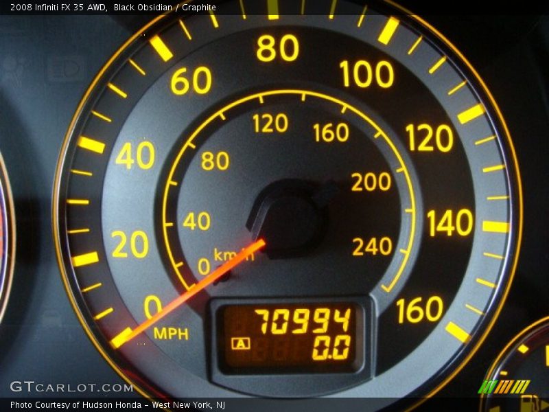 Black Obsidian / Graphite 2008 Infiniti FX 35 AWD