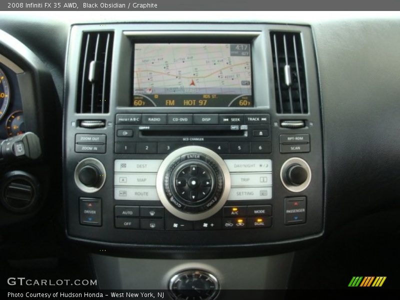 Black Obsidian / Graphite 2008 Infiniti FX 35 AWD