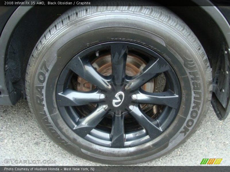 Black Obsidian / Graphite 2008 Infiniti FX 35 AWD