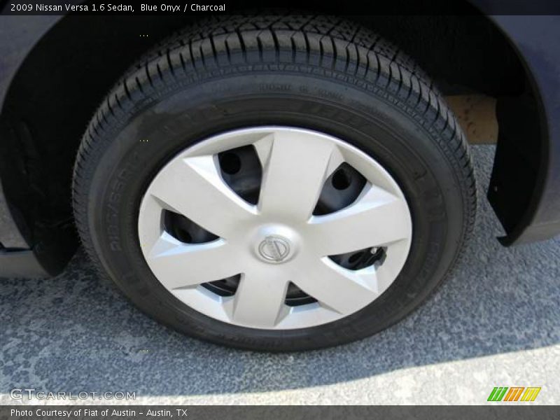 Blue Onyx / Charcoal 2009 Nissan Versa 1.6 Sedan