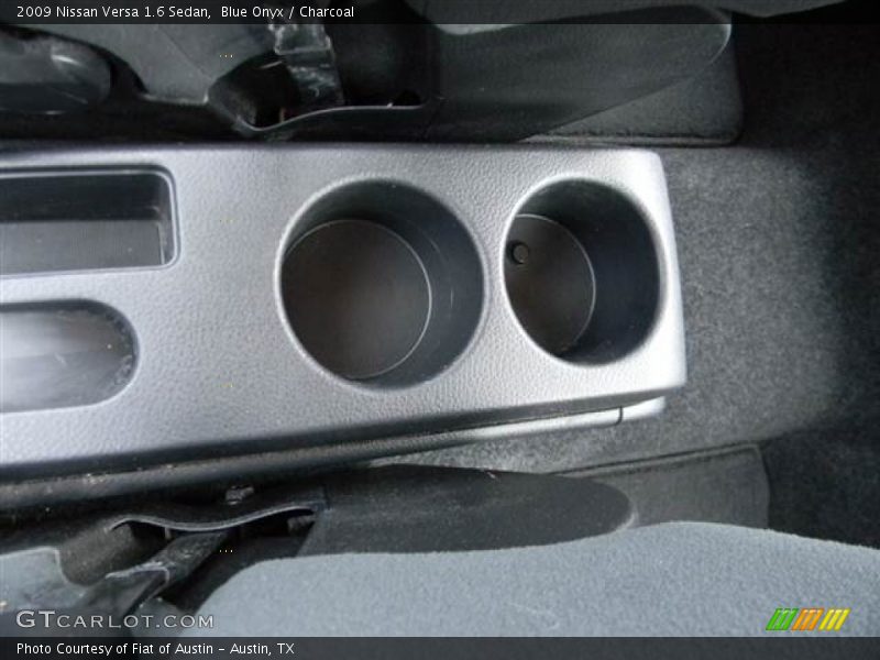 Blue Onyx / Charcoal 2009 Nissan Versa 1.6 Sedan