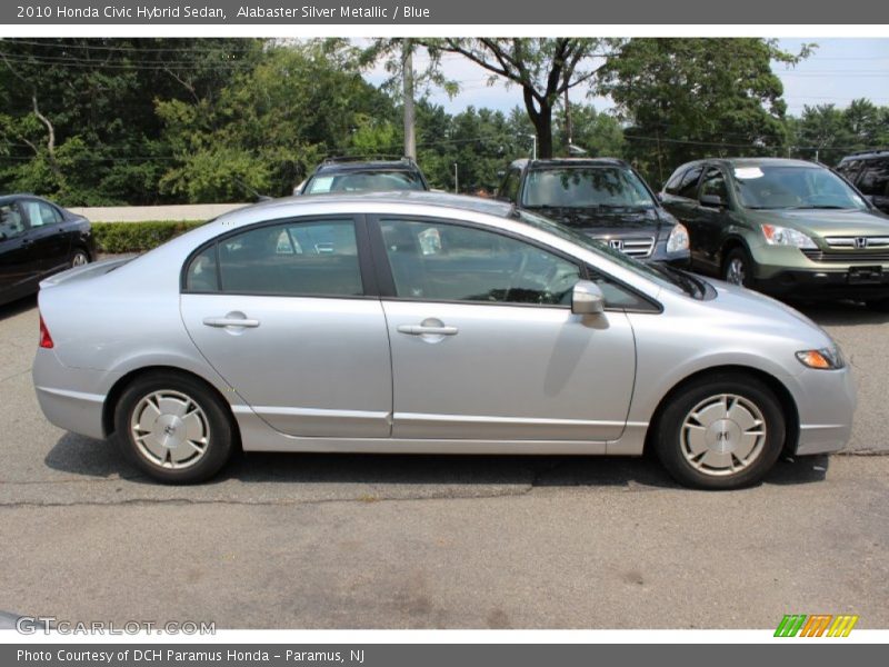  2010 Civic Hybrid Sedan Alabaster Silver Metallic