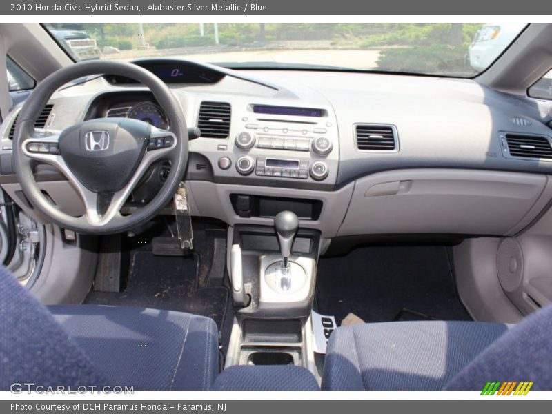 Dashboard of 2010 Civic Hybrid Sedan