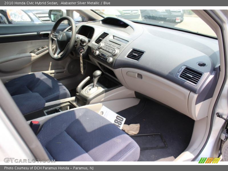 Dashboard of 2010 Civic Hybrid Sedan