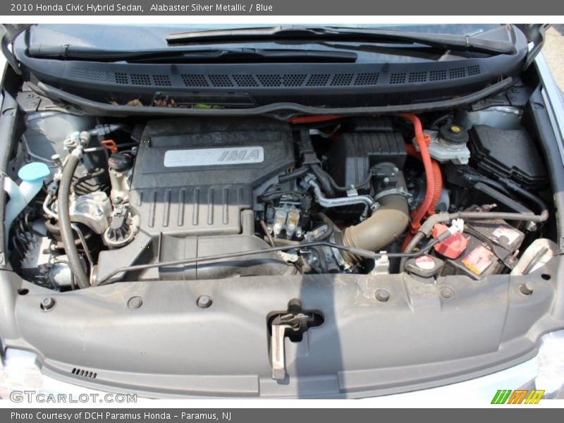  2010 Civic Hybrid Sedan Engine - 1.3 Liter SOHC 8V i-VTEC 4 Cylinder IMA Gasoline/Electric Hybrid