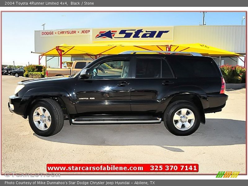 Black / Stone 2004 Toyota 4Runner Limited 4x4